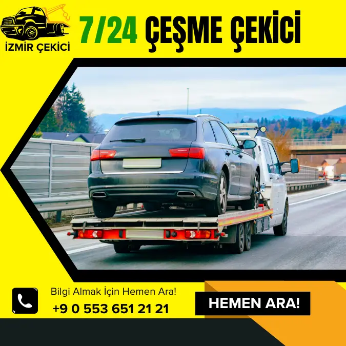 Çeşme çekici hizmeti