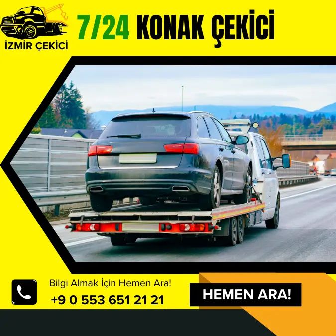 Konak çekici hizmeti