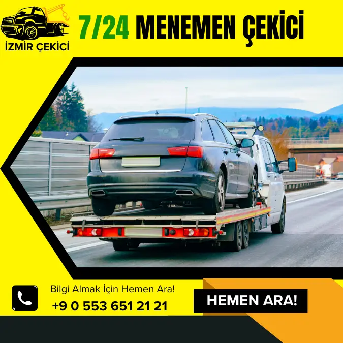 Menemen çekici hizmeti